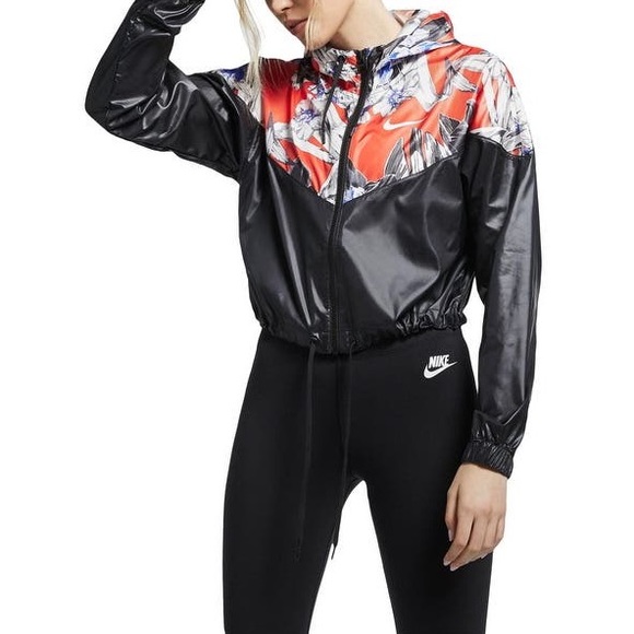 Nike Tops - NEW Nike Women’s Sportswear Windbreaker floral